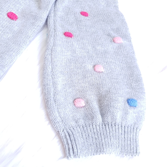 🥳HP🥳 GAP Baby Girl Pompom Knitted Sweater 18-24M - Picture 4 of 8